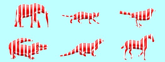 peppermint candy animals tube 1