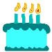 simple birthday cake tube 9
