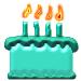 3D birthday cake tube 9