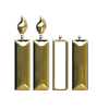 gold week 2 of Advent candles tube