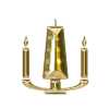 gold candles tube