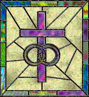 AmeriYank's stained glass marriage cross tube
